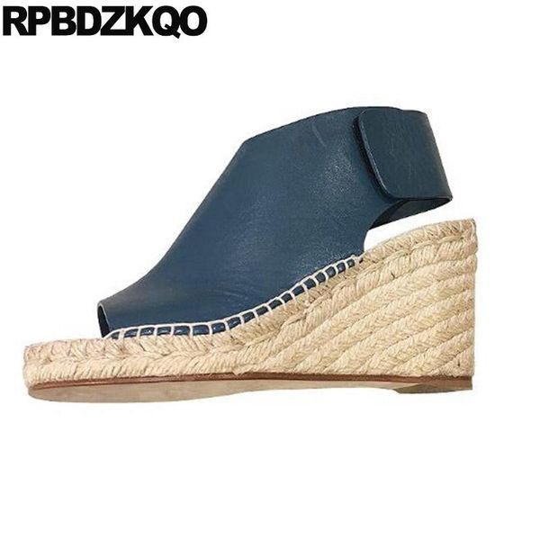pumps platform wedge sandals summer blue shoes rope plus size espadrilles open toe slingback 2021 women high heels designer, Black
pumps platform wedge sandals summer blue shoes rope plus size espadrilles open toe slingback 2021 women high heels designer, Black