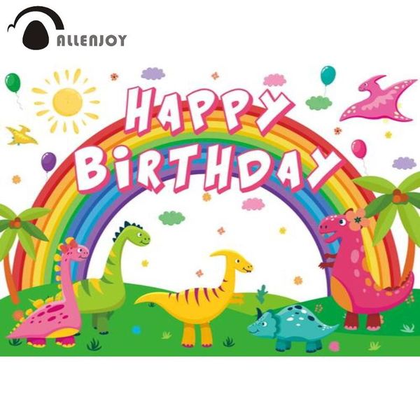 party decoration allenjoy happy birthday background dinosaurs rainbow balloons cartoon baby shower backdrop po studio props pophones
party decoration allenjoy happy birthday background dinosaurs rainbow balloons cartoon baby shower backdrop po studio props pophones