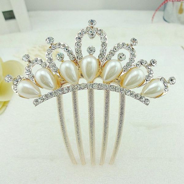 hair clips & barrettes fashion design cubic zirconia pearl comb hairpin headdress jewelry for women pins, Golden;silver
hair clips & barrettes fashion design cubic zirconia pearl comb hairpin headdress jewelry for women pins, Golden;silver