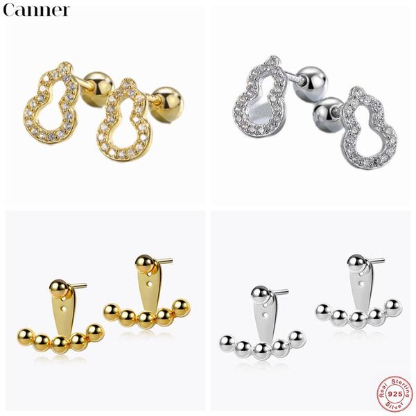 stud canner real s925 sterling silver korean version simple beads earrings women pavé crystal light luxury fine jewelry gifts, Golden;silver
stud canner real s925 sterling silver korean version simple beads earrings women pavé crystal light luxury fine jewelry gifts, Golden;silver
