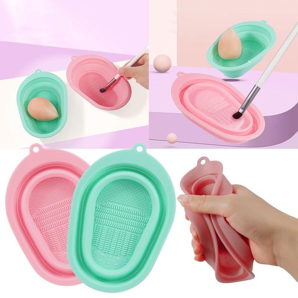 storage boxes & bins makeup brush cleaning mat siliconce tool cleaner pad folding and portable cosmetic washing
storage boxes & bins makeup brush cleaning mat siliconce tool cleaner pad folding and portable cosmetic washing
