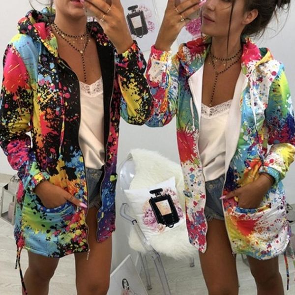 women's jackets women print bomber jacket coat casual windbreaker thin slim overcoat spring autumn female pocket zipper hooded outwear, Black;brown
women's jackets women print bomber jacket coat casual windbreaker thin slim overcoat spring autumn female pocket zipper hooded outwear, Black;brown
