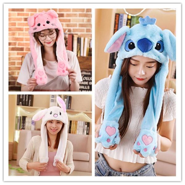 berets funny hat women men kids lighting ears plush can move cap children shine winter warm party, Blue;gray
berets funny hat women men kids lighting ears plush can move cap children shine winter warm party, Blue;gray
