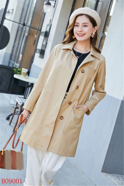 women's trench coats long classic windbreaker waterproof british high-end english style autumn winter gabadian solid color size coat a9, Tan;black
women's trench coats long classic windbreaker waterproof british high-end english style autumn winter gabadian solid color size coat a9, Tan;black