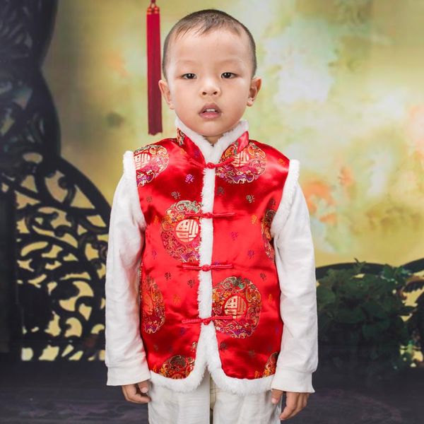 waistcoat 2021 chinese year kids boys festival show traditional style tang suit vest warm celebrate delicate dragon winter, Camo
waistcoat 2021 chinese year kids boys festival show traditional style tang suit vest warm celebrate delicate dragon winter, Camo