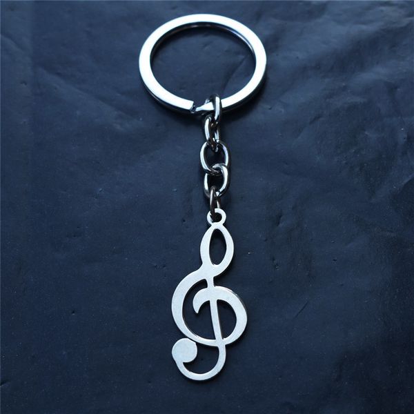 music notes keyring stainless steel keychain men women jewelry 12 pcs/lot whole, Silver
music notes keyring stainless steel keychain men women jewelry 12 pcs/lot whole, Silver
