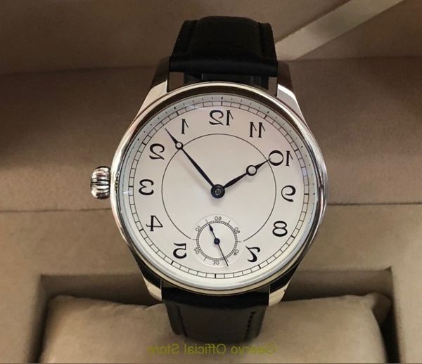 44mm geervo asian 6498 17 jewels hand wind movement men's mechanical watches classic watch gr246-g8, Slivery;brown
44mm geervo asian 6498 17 jewels hand wind movement men's mechanical watches classic watch gr246-g8, Slivery;brown