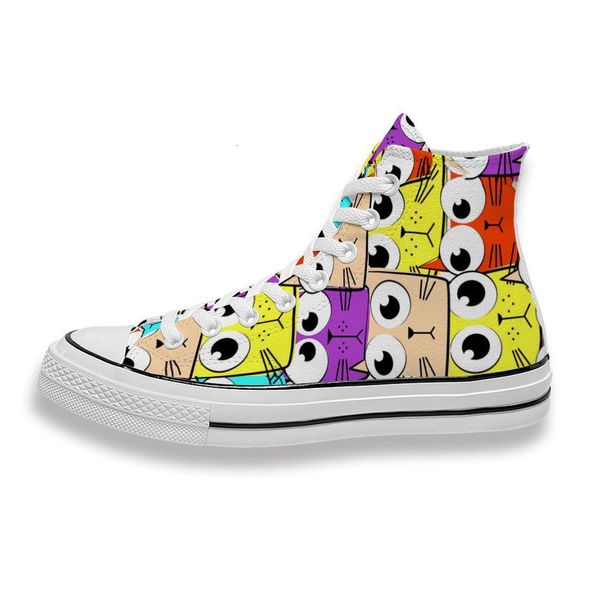 custom printed cartoon colorful cat sneakers high mens womens running shoes skateboard diy trainers canvas casual shoe
custom printed cartoon colorful cat sneakers high mens womens running shoes skateboard diy trainers canvas casual shoe