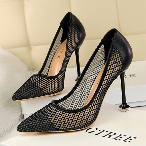 dress shoes breathable cool mesh women's 2021 shallow fashion high heels pointed toe cut-outs women pumps party, Black
dress shoes breathable cool mesh women's 2021 shallow fashion high heels pointed toe cut-outs women pumps party, Black