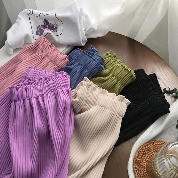 2021 new fashion pleated wide leg shorts women summer sweet loose thin high waist shorts harajuku slim all-match mw1085, White;black
2021 new fashion pleated wide leg shorts women summer sweet loose thin high waist shorts harajuku slim all-match mw1085, White;black
