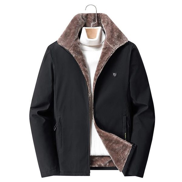 men's jackets mens winter velvet thickening warm coats fleece lined fur collar parkas windbreaker for male plus size m-8xl, Black;brown
men's jackets mens winter velvet thickening warm coats fleece lined fur collar parkas windbreaker for male plus size m-8xl, Black;brown