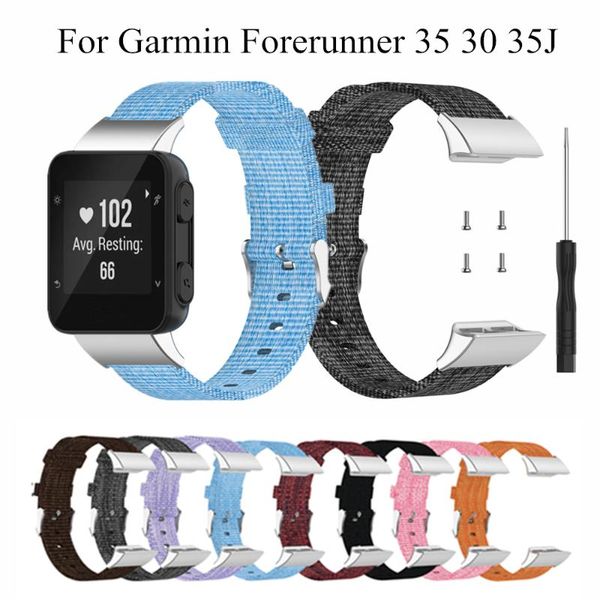 watch bands nylon band for garmin forerunner 35 30 35j strap replacement canvas wristband foreathlete accessories, Black;brown
watch bands nylon band for garmin forerunner 35 30 35j strap replacement canvas wristband foreathlete accessories, Black;brown