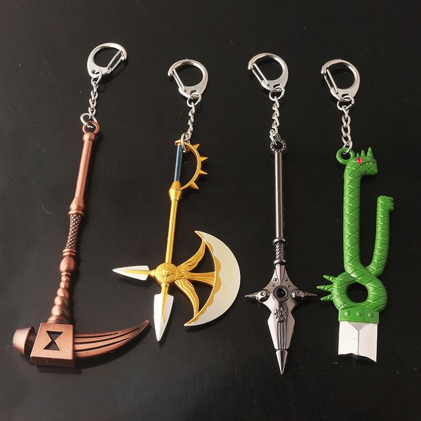 The Seven Deadly Sins Axe Bottle Opener Keychain Nanatsu no Taizai Escanor Divine Axe Rhitta Weapon Key Chain for Men Jewelry
The Seven Deadly Sins Axe Bottle Opener Keychain Nanatsu no Taizai Escanor Divine Axe Rhitta Weapon Key Chain for Men Jewelry