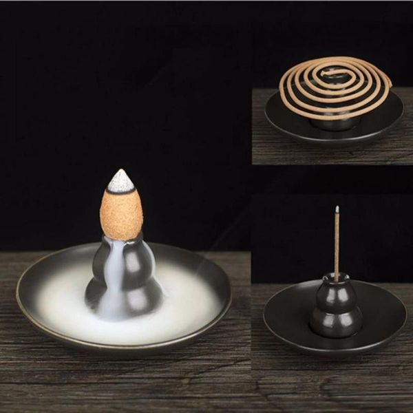fragrance lamps multi-functional incense burner gourd style chinese ceramic burners cones and holder home decorations
fragrance lamps multi-functional incense burner gourd style chinese ceramic burners cones and holder home decorations