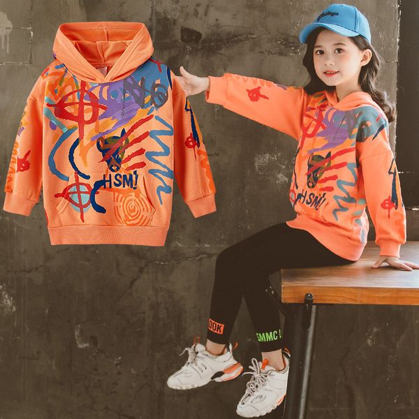 2021 new miss hoodies spring fall korean children cotton with hoodie sweater girl graffiti casual sports clothes xnhq, Black
2021 new miss hoodies spring fall korean children cotton with hoodie sweater girl graffiti casual sports clothes xnhq, Black
