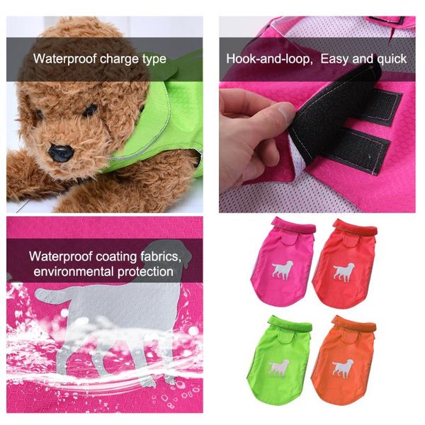 dog apparel s/m/l/xl summer outdoor raincoat waterproof jackets pu rain coat for dogs 2021 4 color
dog apparel s/m/l/xl summer outdoor raincoat waterproof jackets pu rain coat for dogs 2021 4 color
