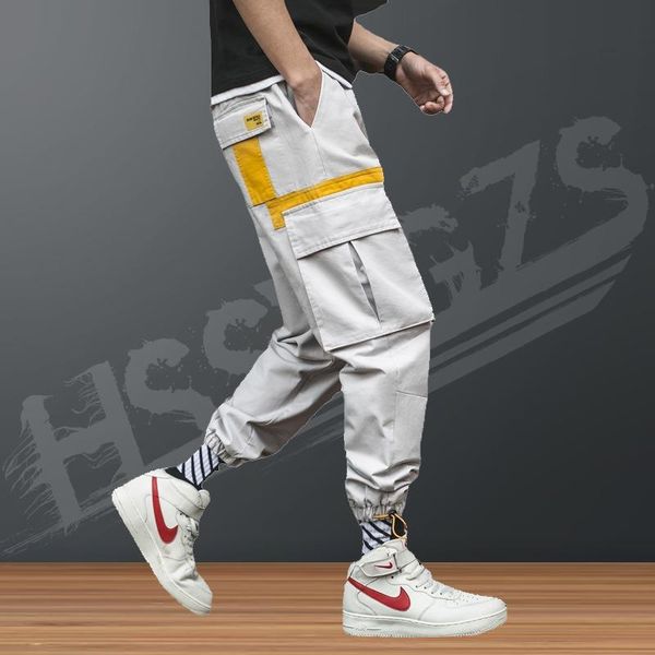 men's pants autumn men jogging cargo hip hop harem joggers 2021 male trousers mens solid japanese streetwear sweatpants, Black
men's pants autumn men jogging cargo hip hop harem joggers 2021 male trousers mens solid japanese streetwear sweatpants, Black