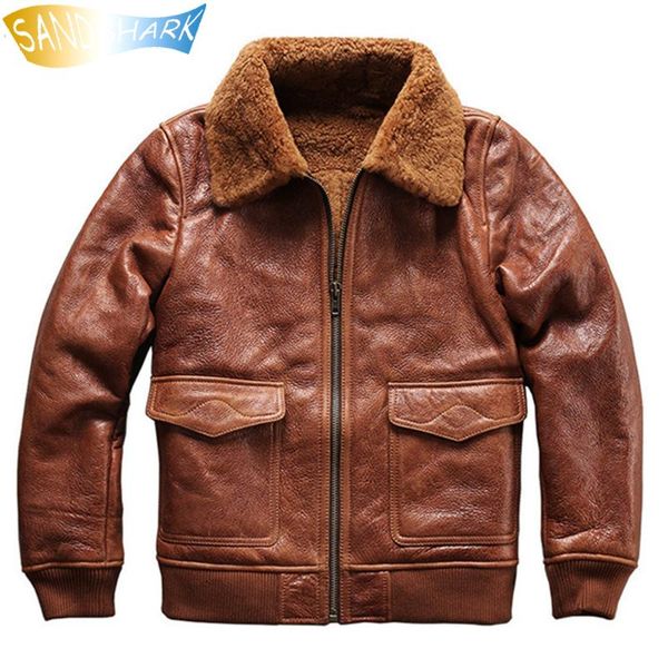 men's leather & faux 100% natural sheepskin coat for men 2021 winter wool inside genuine jacket male super thick warm overcoats size s-, Black
men's leather & faux 100% natural sheepskin coat for men 2021 winter wool inside genuine jacket male super thick warm overcoats size s-, Black
