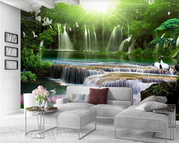 customized 3d wallpaper flowing water makes money fumantang living room sofa background wall mural
customized 3d wallpaper flowing water makes money fumantang living room sofa background wall mural