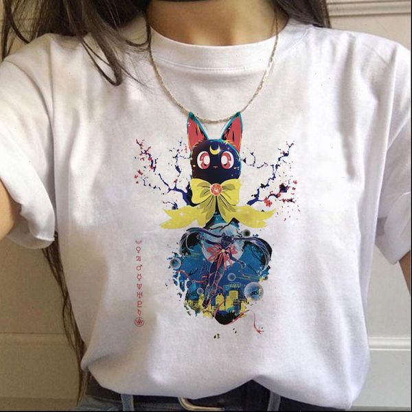 feminist sailor moon summer new fashion t shirt women harajuku short sleeve fun ulzzang t shirt cute cat white
feminist sailor moon summer new fashion t shirt women harajuku short sleeve fun ulzzang t shirt cute cat white