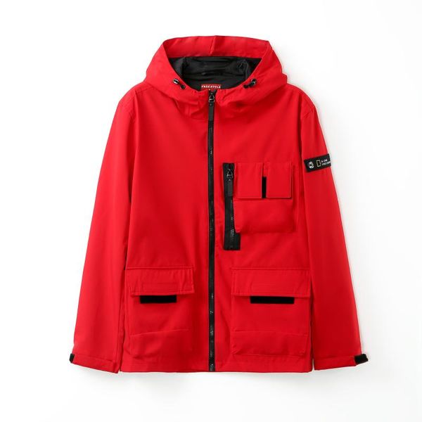 men's jackets autumn and winter jacket casual korean version of the trend lovers versatile cargo hooded coat, Black;brown
men's jackets autumn and winter jacket casual korean version of the trend lovers versatile cargo hooded coat, Black;brown