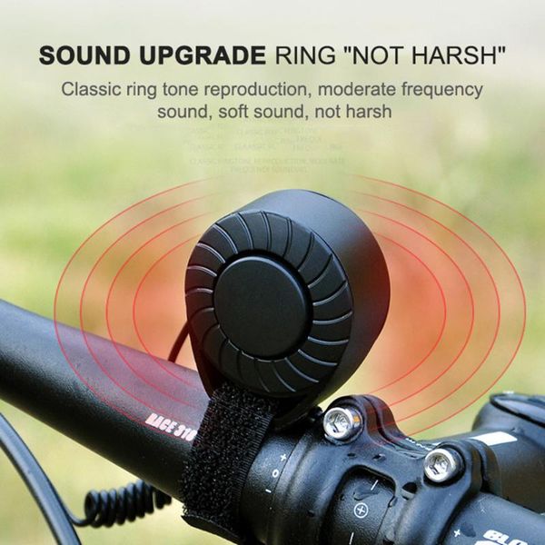 bike horns electronic loud horn 120 db cycling bell ring safety warning alarm mtb mountain road accessories
bike horns electronic loud horn 120 db cycling bell ring safety warning alarm mtb mountain road accessories