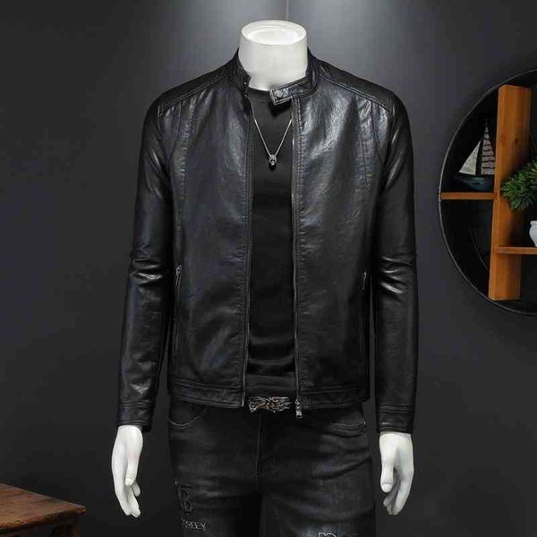 Men's Jackets autumn and winter vertical collar motorcycle leather jacket slim men's E6R6, Black;brown
Men's Jackets autumn and winter vertical collar motorcycle leather jacket slim men's E6R6, Black;brown