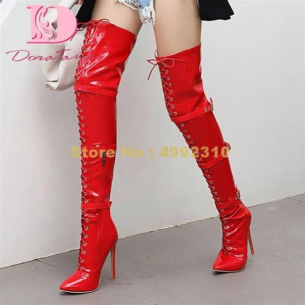 boots big size 34-43 female knee high heel square toe heels zip women elegant shoes, Black
boots big size 34-43 female knee high heel square toe heels zip women elegant shoes, Black