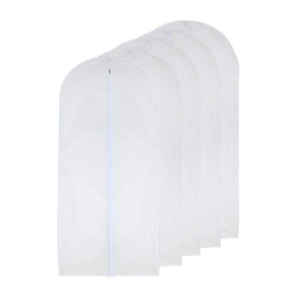 clothing & wardrobe storage 5 pcs clear garment bags dust-proof for clothes cover bag coat, dress closet storage-24 x 48inch
clothing & wardrobe storage 5 pcs clear garment bags dust-proof for clothes cover bag coat, dress closet storage-24 x 48inch