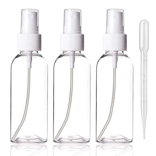 storage bottles & jars 3pcs 100ml spray bottles, with fine mist clear plastic empty refillable reusable atomizer container for travel
storage bottles & jars 3pcs 100ml spray bottles, with fine mist clear plastic empty refillable reusable atomizer container for travel