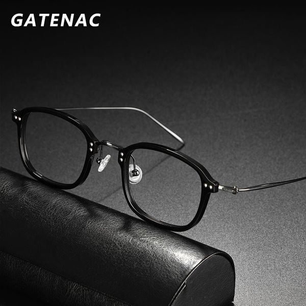fashion sunglasses frames transparent acetate titanium glasses frame men 2021 retro square prescription eyeglasses women optical luxury bran, Black
fashion sunglasses frames transparent acetate titanium glasses frame men 2021 retro square prescription eyeglasses women optical luxury bran, Black