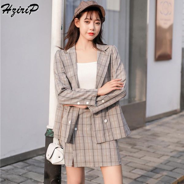 women's suits & blazers hzirip 2021 business skirts office set formal women plaid 2 piece sets uniform jackets, White;black
women's suits & blazers hzirip 2021 business skirts office set formal women plaid 2 piece sets uniform jackets, White;black