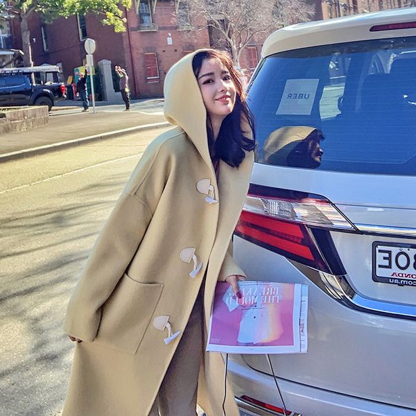 women's jackets discounts sell long horn cashmere wool warm coat korean women's jackets outwear loose elegant cardigans, Black;brown
women's jackets discounts sell long horn cashmere wool warm coat korean women's jackets outwear loose elegant cardigans, Black;brown