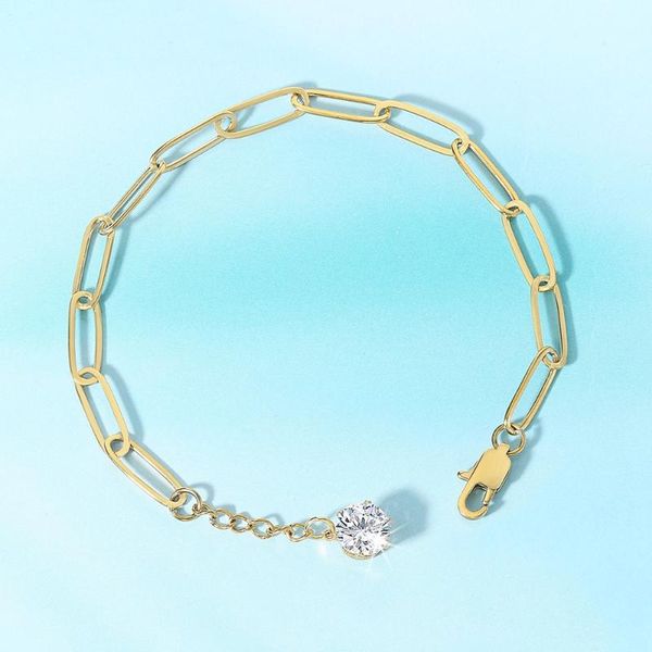 link, chain gold color paper clip style stainless steel bracelet for women simple on hand women's jewelry valentine's day gift c02, Black
link, chain gold color paper clip style stainless steel bracelet for women simple on hand women's jewelry valentine's day gift c02, Black