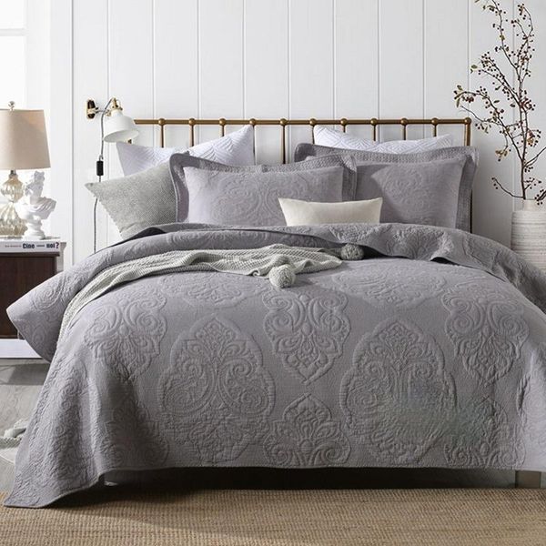 bedding sets american three-piece solid color embroidered quilted quilt non-slip thick bed sheet air-conditioning pillowcase
bedding sets american three-piece solid color embroidered quilted quilt non-slip thick bed sheet air-conditioning pillowcase