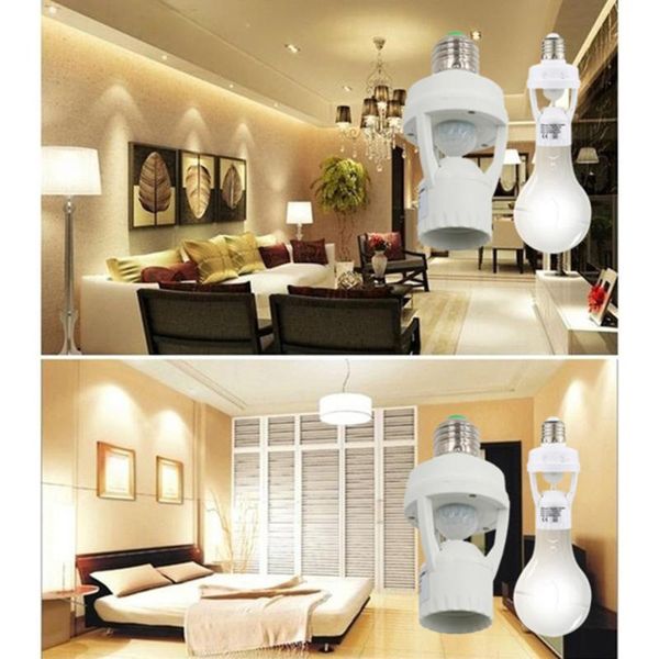 socket converter 110-240v lamp base with pir motion sensor automatic detection of human body pir induction controllight bulb
socket converter 110-240v lamp base with pir motion sensor automatic detection of human body pir induction controllight bulb