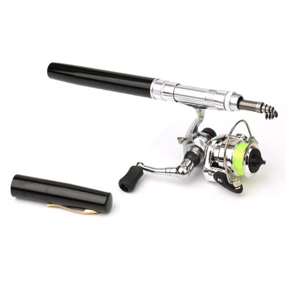 boat fishing rods pen rod reel combo set, mini pocket + spinning kit for sea lake river
boat fishing rods pen rod reel combo set, mini pocket + spinning kit for sea lake river