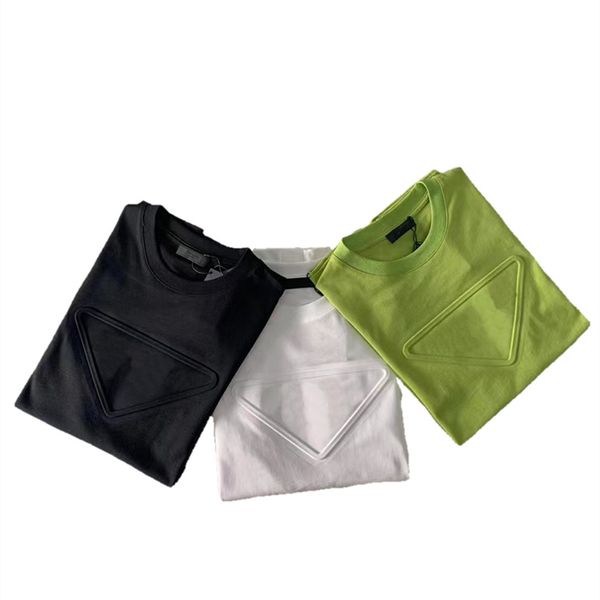 luxury 22ss designer prad loose mens t shirts triangle embossed embossed spring summer couple short-sleeved cotton fabric soft skin-friendly, White;black
luxury 22ss designer prad loose mens t shirts triangle embossed embossed spring summer couple short-sleeved cotton fabric soft skin-friendly, White;black