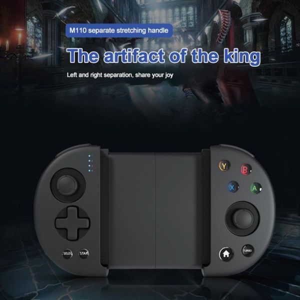 2021 new bluetooth mobile phone gamepad to eat chicken stretch game wireless gamepad for android / play straight connected
2021 new bluetooth mobile phone gamepad to eat chicken stretch game wireless gamepad for android / play straight connected