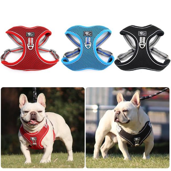 dog collars & leashes polyester reflective harness vest adjustable breathable pet harnesses no pull for medium and large dogs supplies
dog collars & leashes polyester reflective harness vest adjustable breathable pet harnesses no pull for medium and large dogs supplies