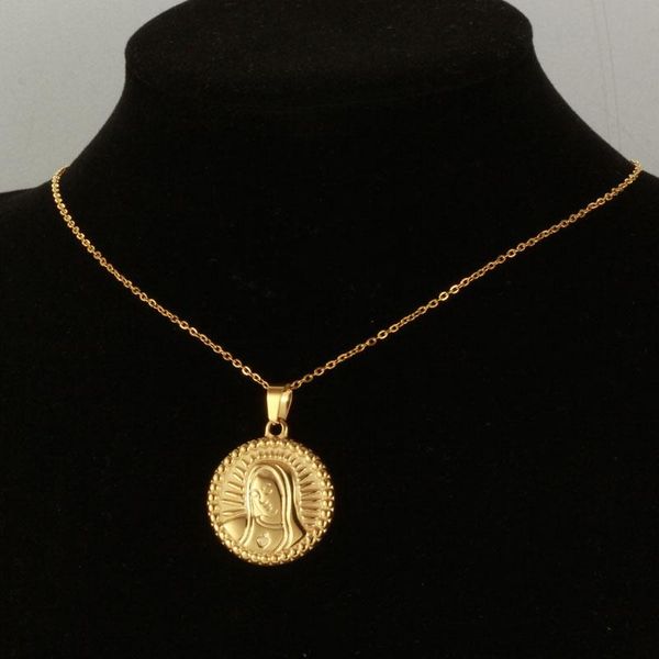 chains fashion necklace female 2021 stainless steel round gold pendant chain charm temperament ladies wear jewelry, Silver
chains fashion necklace female 2021 stainless steel round gold pendant chain charm temperament ladies wear jewelry, Silver