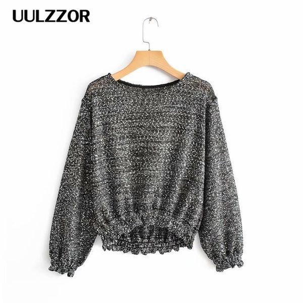 women's sweaters uulzzor shiny lurex autumn winter sweater women long sleeve pullover basic 2021 korean style knit female, White;black
women's sweaters uulzzor shiny lurex autumn winter sweater women long sleeve pullover basic 2021 korean style knit female, White;black