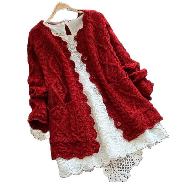 women's sweaters spring and in autumn female linen sweater lace solid button color cardigan short coat wled, White;black
women's sweaters spring and in autumn female linen sweater lace solid button color cardigan short coat wled, White;black
