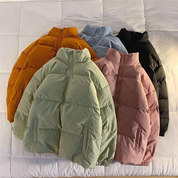 women's down & parkas casual winter jacket women coat solid autumn warm thicken students cotton clothing c7846, Black
women's down & parkas casual winter jacket women coat solid autumn warm thicken students cotton clothing c7846, Black