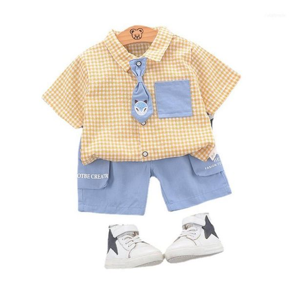 summer baby clothes children boys cotton plaid shirt shorts 2pcs/sets toddler casual costume infant clothing kids tracksuits sets1, White
summer baby clothes children boys cotton plaid shirt shorts 2pcs/sets toddler casual costume infant clothing kids tracksuits sets1, White