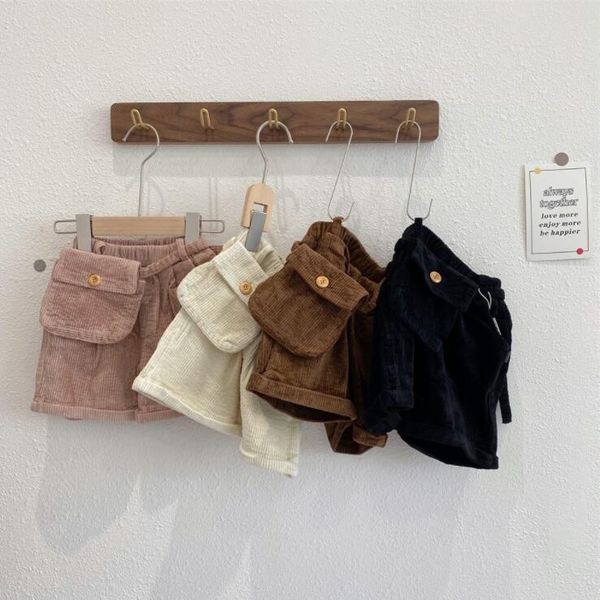 shorts 2021 arrival girls boys corduroy with bag autumn fashion cotton kids 1-7 years xy449, Black
shorts 2021 arrival girls boys corduroy with bag autumn fashion cotton kids 1-7 years xy449, Black