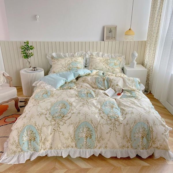 bedding sets 100%natural cotton elegent floral duvet cover fresh flowers farmhouse vintage set bed sheet pillow shams twin full
bedding sets 100%natural cotton elegent floral duvet cover fresh flowers farmhouse vintage set bed sheet pillow shams twin full