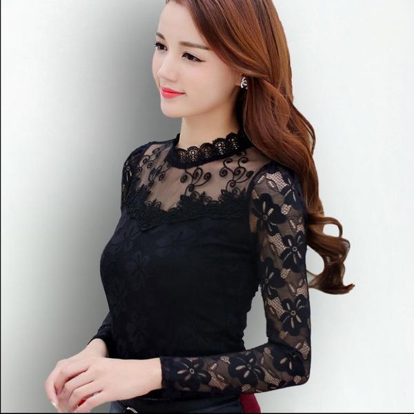 women's blouses & shirts ethnic lace 2021 basic shirt female long-sleeve slim women tunic summer pullover hollow out black blouse, White
women's blouses & shirts ethnic lace 2021 basic shirt female long-sleeve slim women tunic summer pullover hollow out black blouse, White
