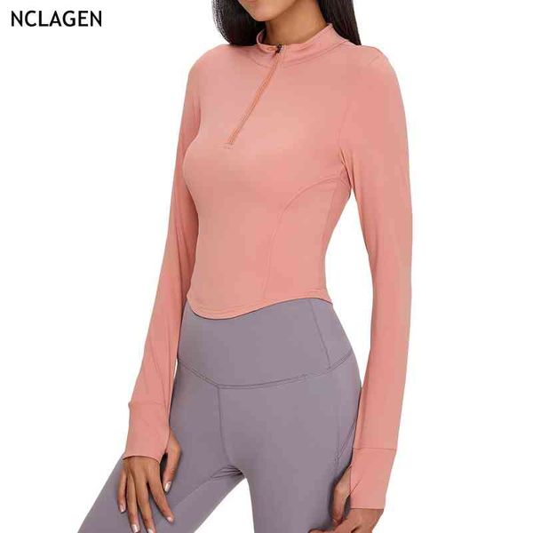 nclagen autumn winter fitness yoga jacket women zipper long sleeve coat gym clothes sport workout running tights training top
nclagen autumn winter fitness yoga jacket women zipper long sleeve coat gym clothes sport workout running tights training top