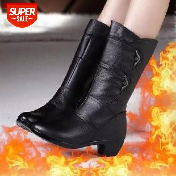 women's mother female ladies leather shoes boots botas knee high zipper winter warm plush mid calf plus size mid-calf snow boot #wr3s, Black
women's mother female ladies leather shoes boots botas knee high zipper winter warm plush mid calf plus size mid-calf snow boot #wr3s, Black